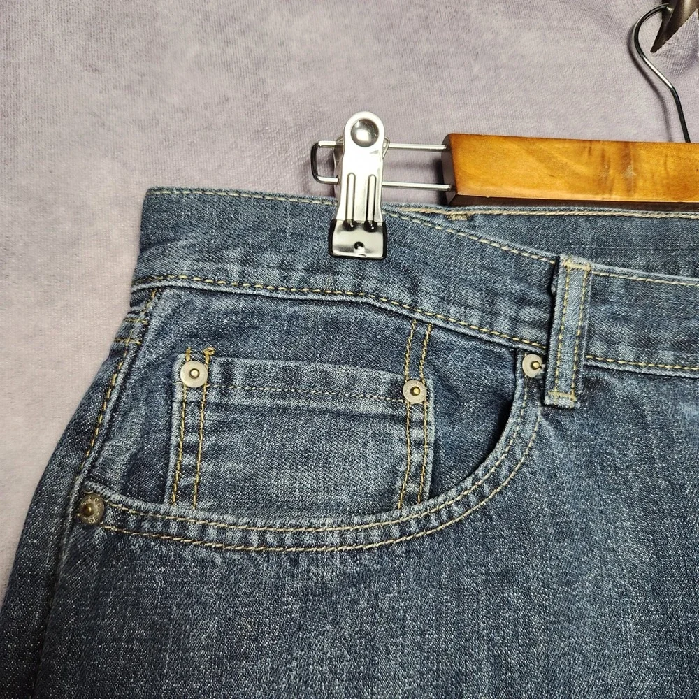 Levi's 559 Relaxed Straight Leg Jeans Mens 38x32‎ Blue Denim